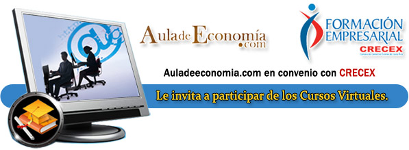 AuladeEconomia.com en Convenio con CRECEX - Le invita a participar de los Cursos Virtuales