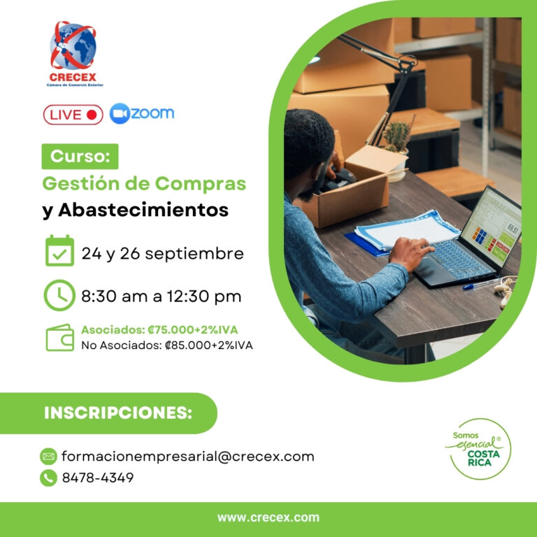 CURSO GESTION DE COMPRAS Y ABASTECIMIENTOS 24 Y 26 DE SETIEMBRE 2025