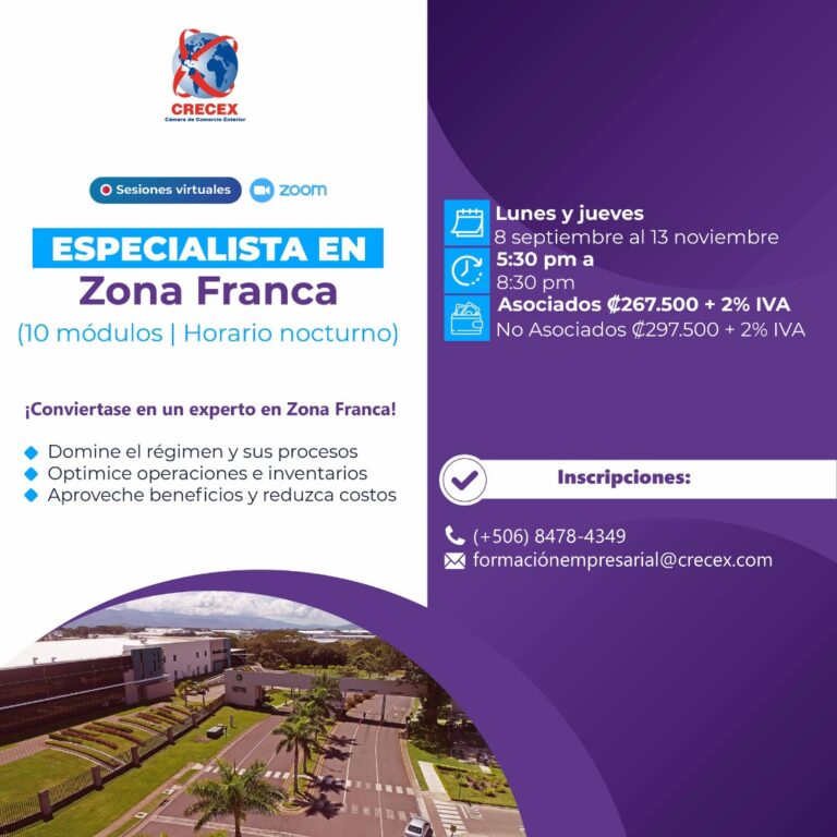 ESPECIALISTA EN ZONA FRANCA 8 SET AÑ 13 NOV.