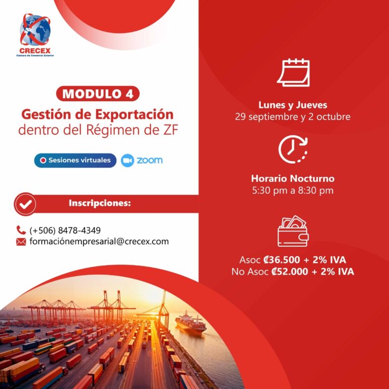 GESTION DE EXPORTACION DENTRO DEL REGIMEN DE ZF 29 SET Y 2 OCTUBRE 2025