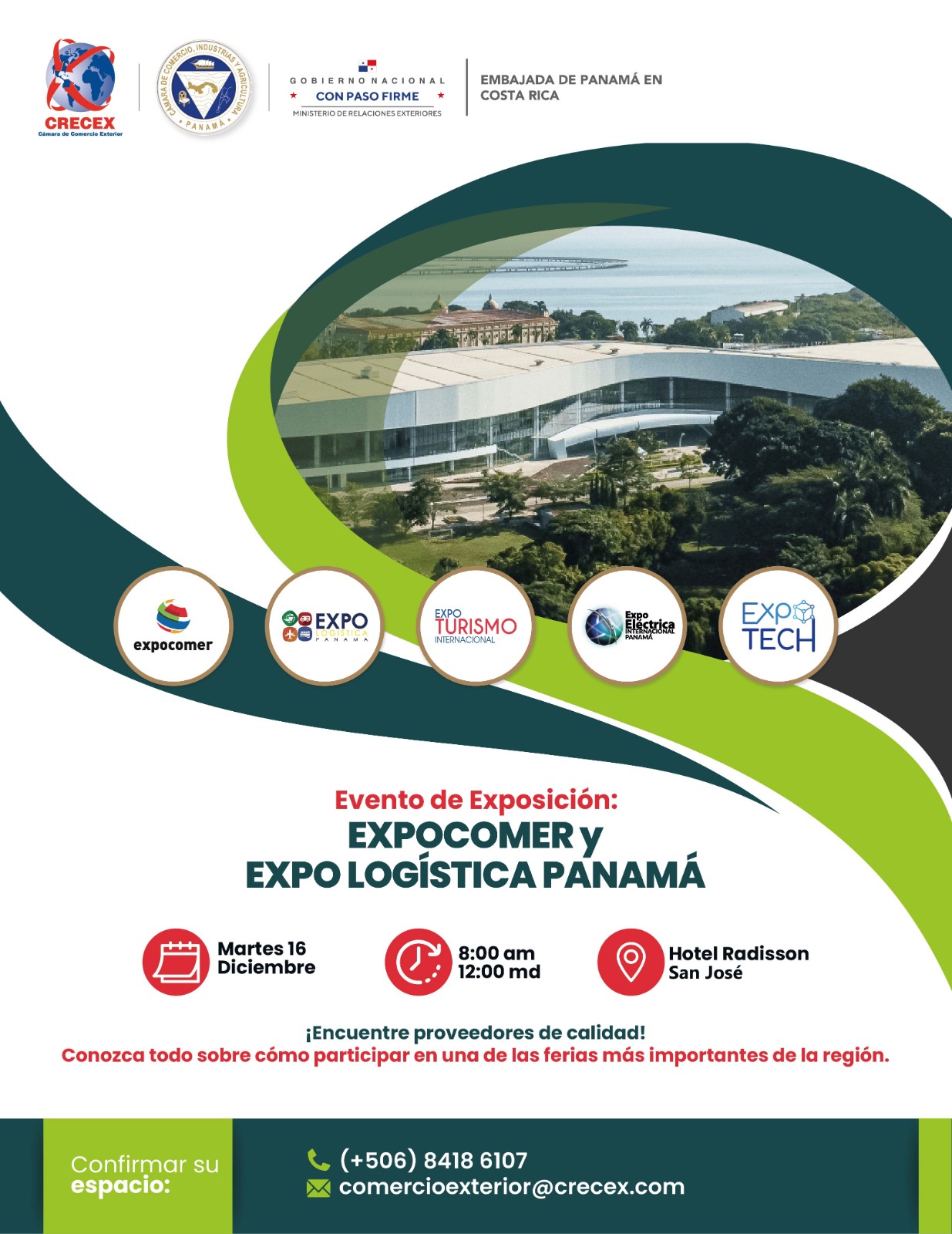 Desayuno de Exposicion de Expocomer y Expo Logistica Panama