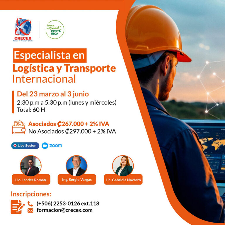 Especialista en Logística y Transporte Int 23 de marzo al 3 de junio