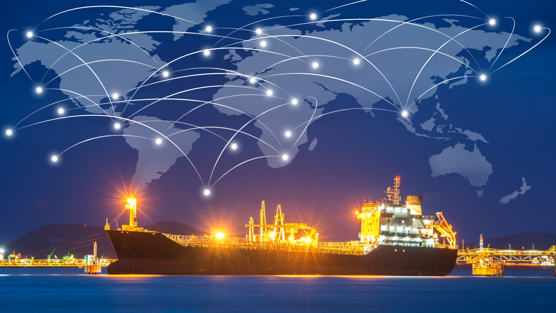Arancel del 12,5% de Estados Unidos a Costa Rica y exportaciones en un puerto de comercio internacional